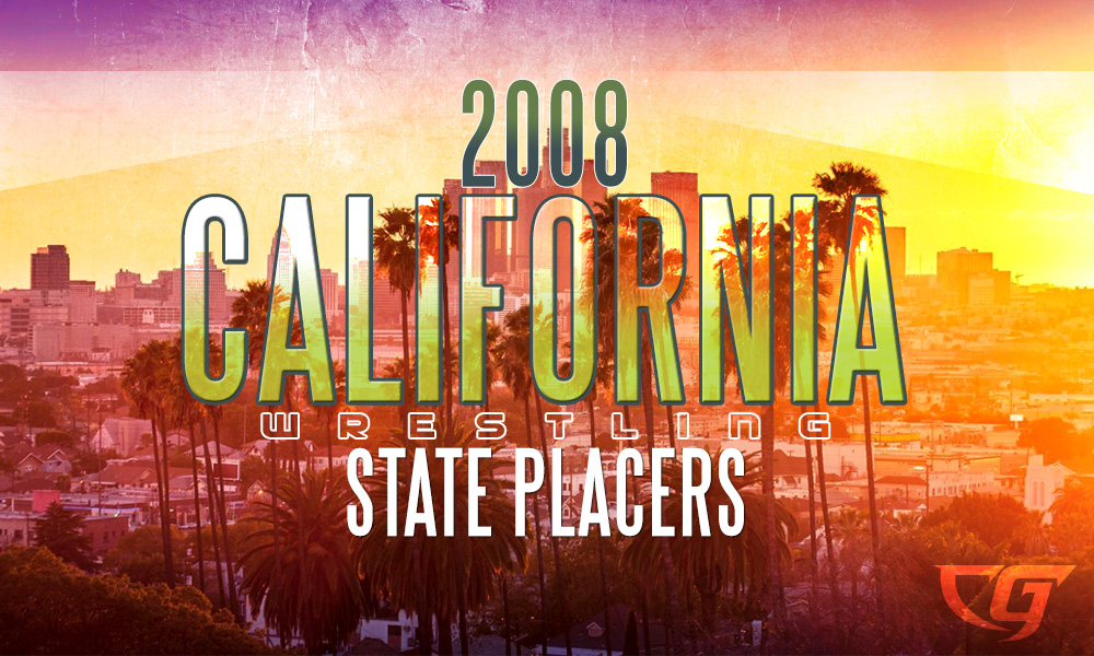 CIF State California High School Wrestling 2008 Results
