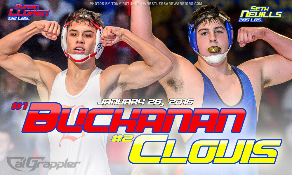 Buchanan vs Clovis Wrestling
