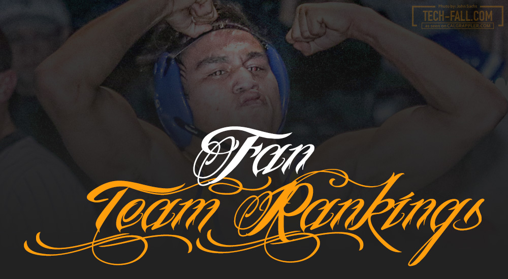 California High School Wrestling - Fan Team Rankings