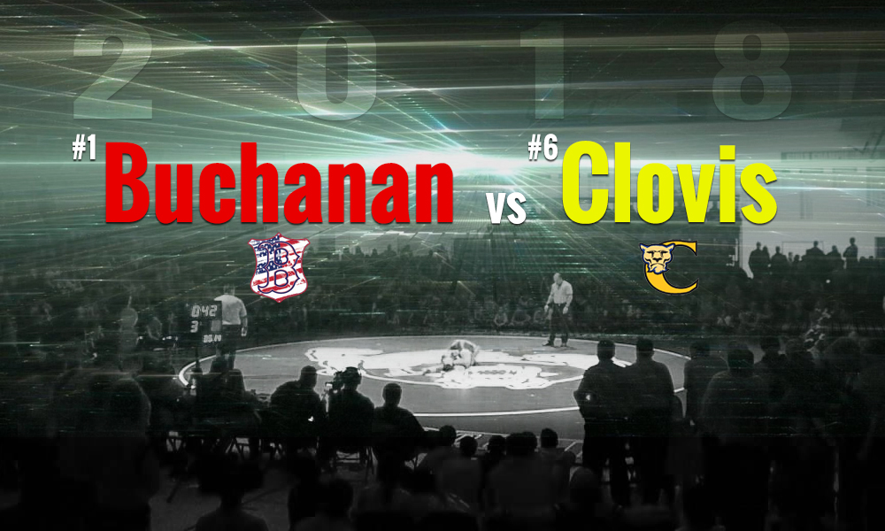 2018 Clovis vs Buchanan Wrestling Dual