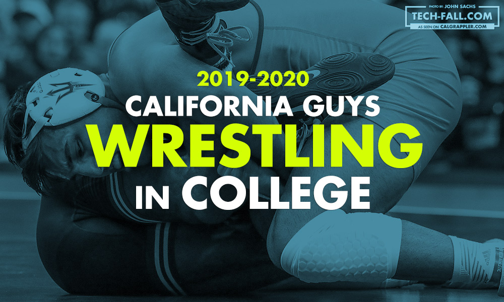 2019-2020 California Guys Wrestling in College