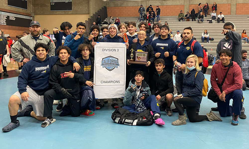 2021 CIF State Dual Meet Division III Champions - Birmingham HS