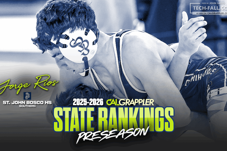 California High School Wrestling Boys State Rankings 2025-26