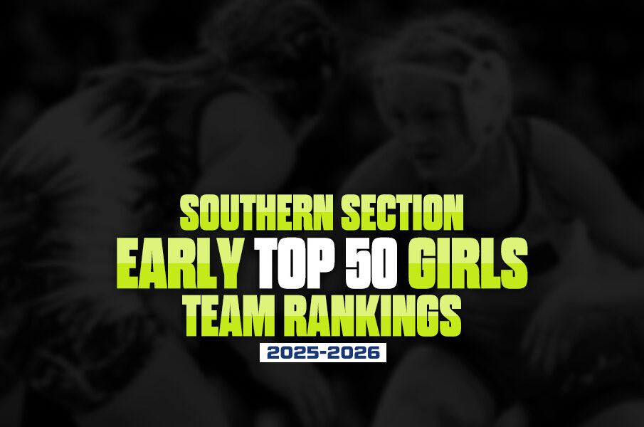 Unofficial California Southern Section Early Top 50 Girls Team Rankings 2025-26