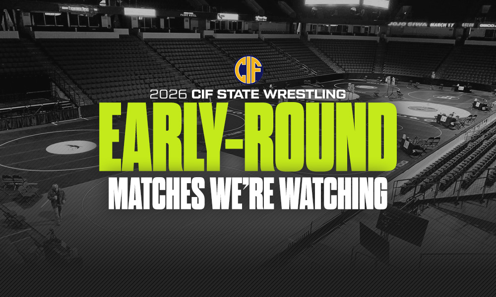 Early Matches - 2026 CIF State Wrestling Championships