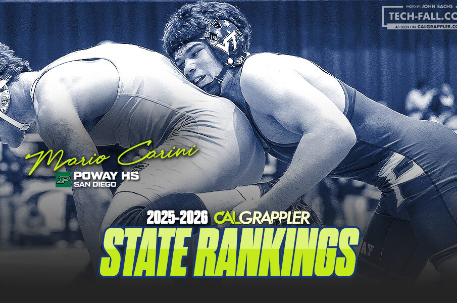 California High School Wrestling Boys State Rankings 2025-26