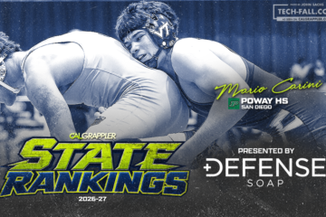 California High School Wrestling Boys State Rankings 2026-27