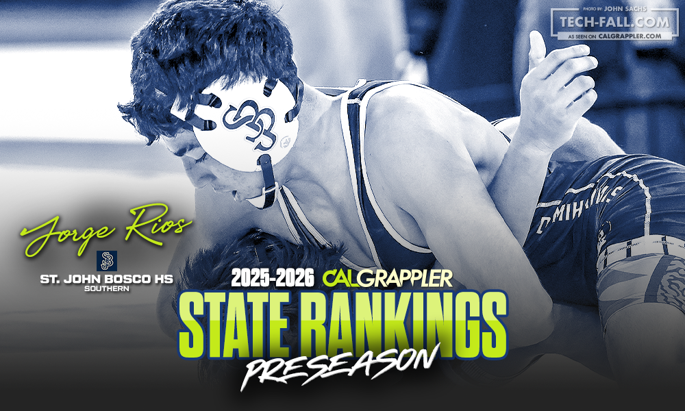 California High School Wrestling Boys State Rankings 2025-26