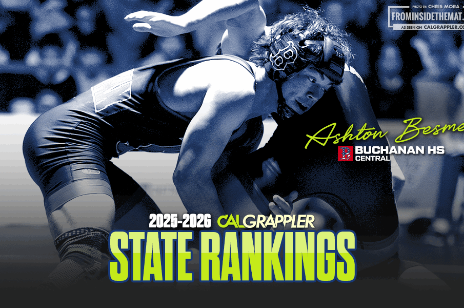 California High School Wrestling Boys State Rankings 2025-26