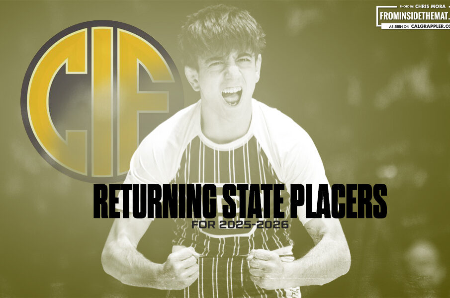 Returning CIF State Wrestling Placers for 2025-26
