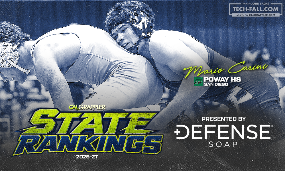 California High School Wrestling Boys State Rankings 2026-27