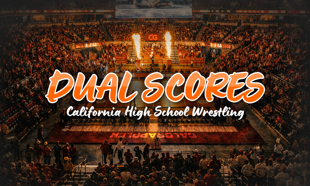 California High School Wrestling - Dual Meet Scores